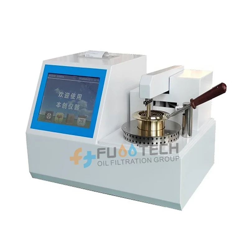 Engine Oil Tester Flash Point Test Machine Pensky-Martens Open Cup Flash Point Tester