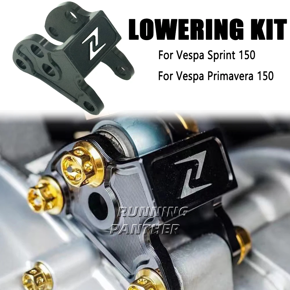 New Lowering Links Kit For Vespa SPRINT Sprint 150 PRIMAVERA Primavera 150 Motorcycle Rear Suspension Cushion Connecting