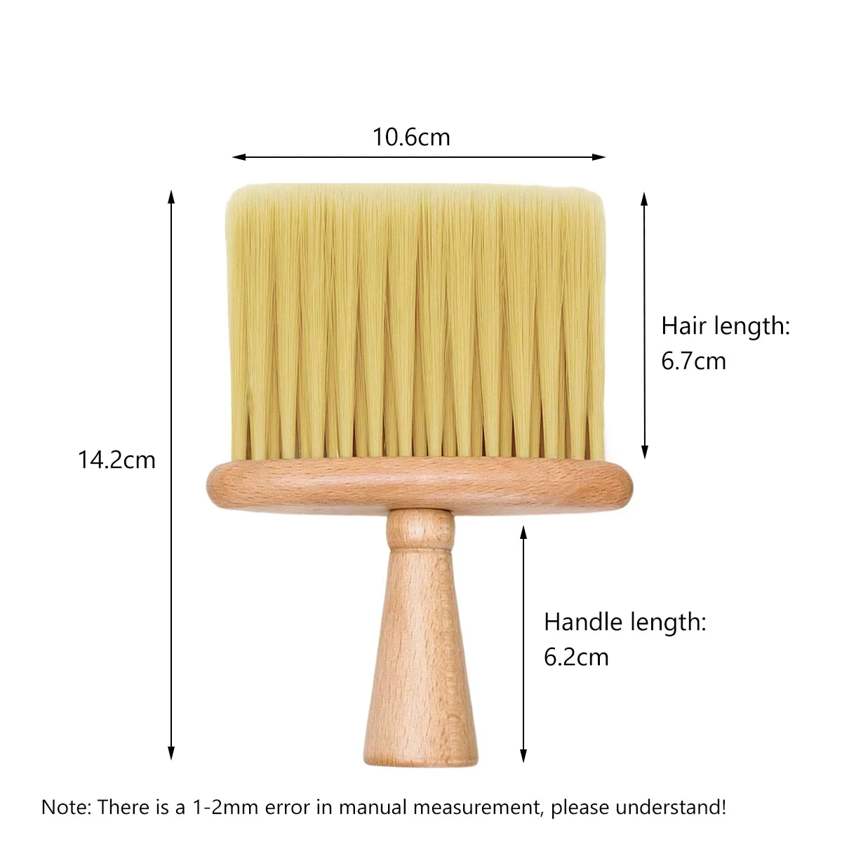 Miwayer Wooden Handle Soft Bristle Brush, Handheld Dust Cleaner for Piano Violin Guzheng Instrument Maintenance