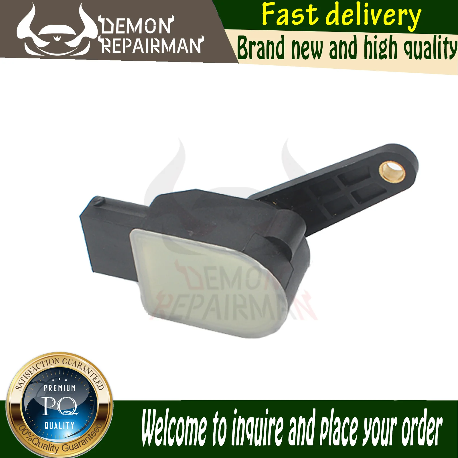 

New Car Parts Headlight Level Sensor Height Sensor Compatible With Audi A4 2.0L 1.8L 3.0L 3.2L RS4 4.2l 8E0907503
