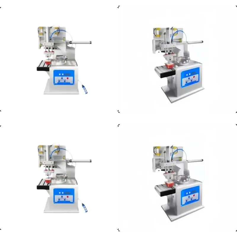 

Single Color Pad Printing Equipment Semi-Automatic Pad Printer Used for Printing Patterns Logos on Sunglasses Helmets