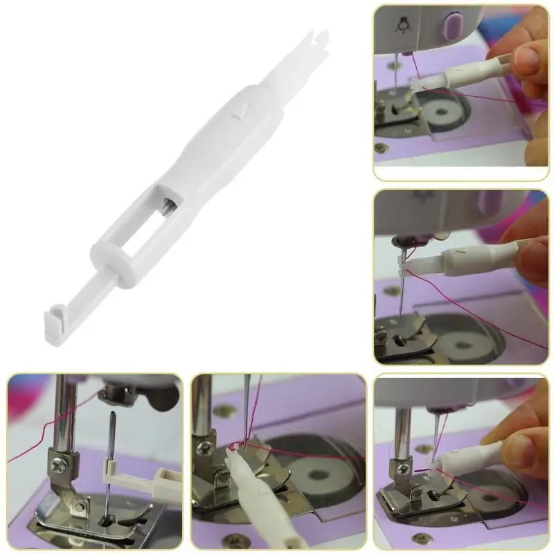 Needle Threader  Sewing Machine Stitch Insertion Tool Automatic Threader Quick Sewing Threader Tool For DIY Sewing Accessories