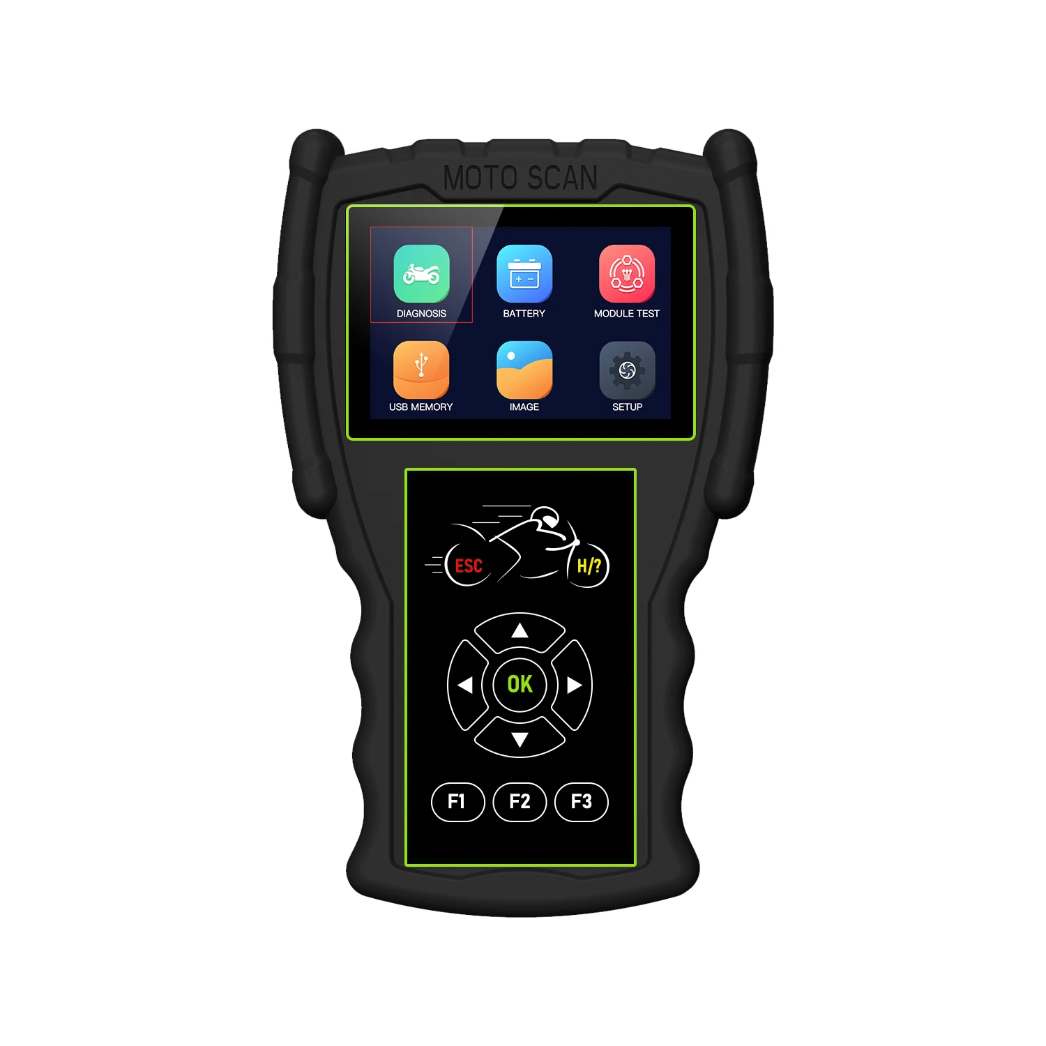 JDiag M100 Pro Motorcycle Diagnostic Scanner OBD2 Fault Diagnostic Tool Motorbike Code Reader