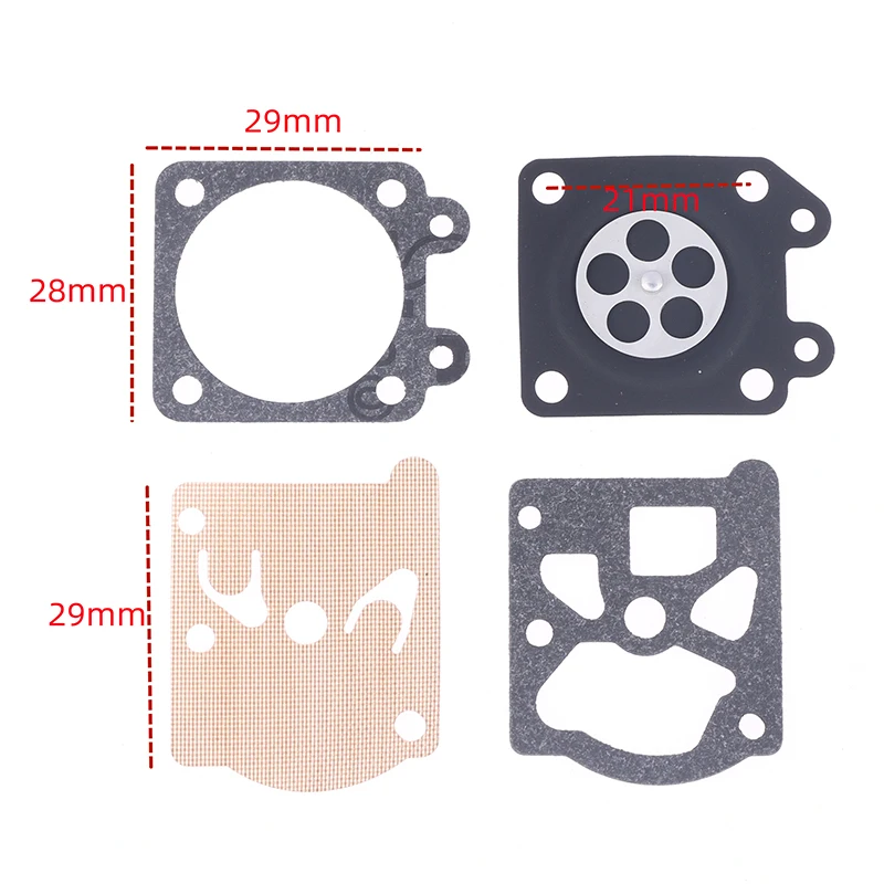 Junta y diafragma para motosierra WALBRO WA, Kit de reparación de carburador WT, herramienta de diafragma, serie 3800, 5200, 4500, 5800