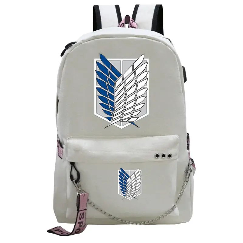 Attack on Titan Children School Backpack Anime Children Backpacks Bag Shingeki No Kyojin Kids School Bag for Girls Boy SchoolBag