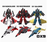 Spot DX9 Transformation Toys Mini Pocket War X30 Jet X31 Elegy X32 Charge Box