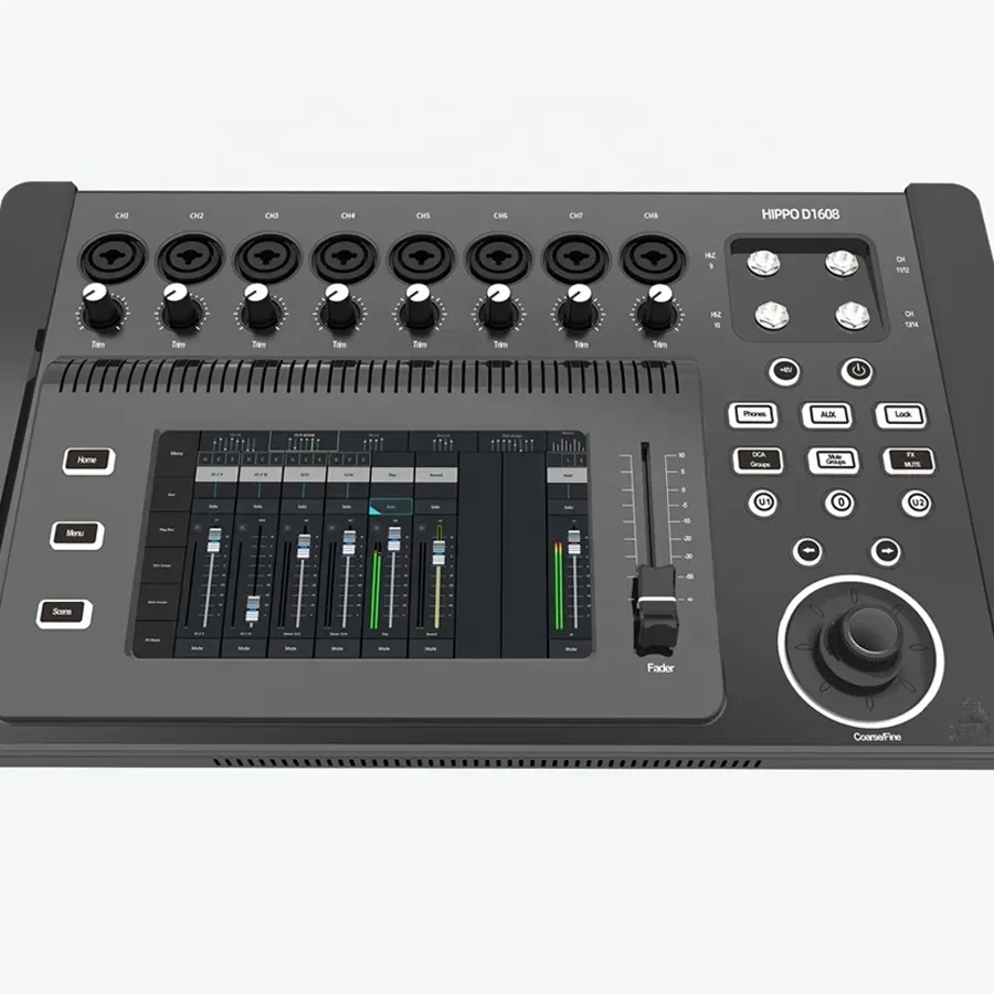

Digital Portable 16 Channel Mixer Complete Professional Sound System