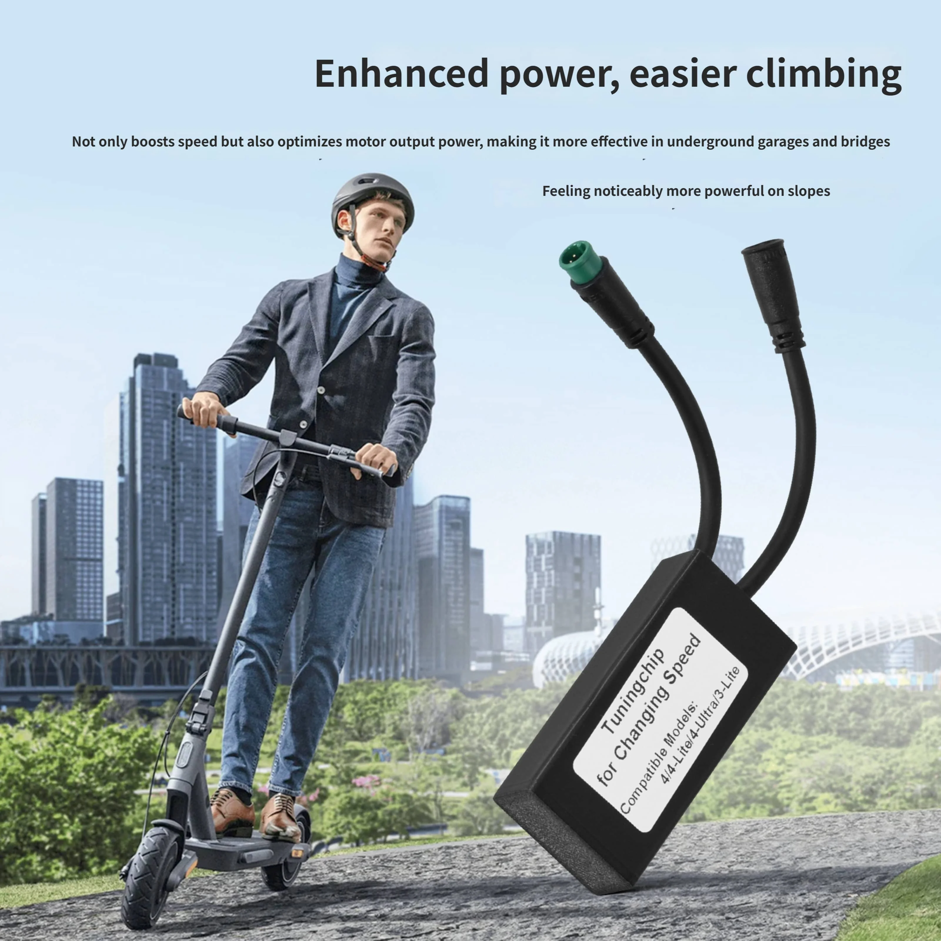 Speed Control Device for xiaomi Electric Scooter For 4 / For 4 for lite / For 4 / For 3 for lite - Dimensions 2.8 x 1.5 x 6 cm