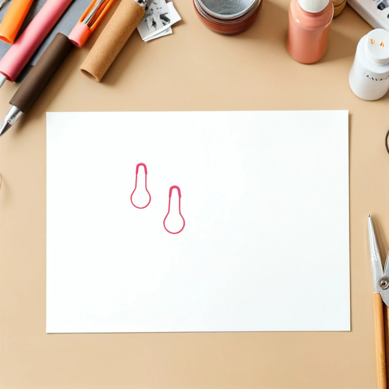 

500Pcs Multicolor Gourd Bulb Pin Small Safety Pins for Clothes Sewing Making Accessories Crochet Safety Pin Locking Stitch Pins