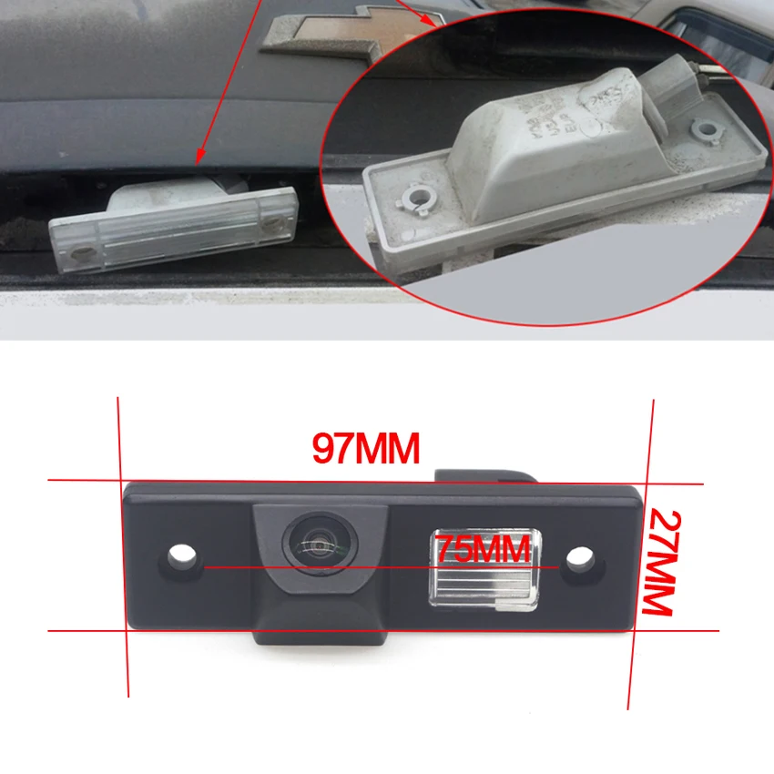 CCD Full HD Fisheye Rear View Camera For Chevrolet Orlando 2010 2011 2012 2013 2014 2015 2016 2017 2018 Car Reverse Monitor