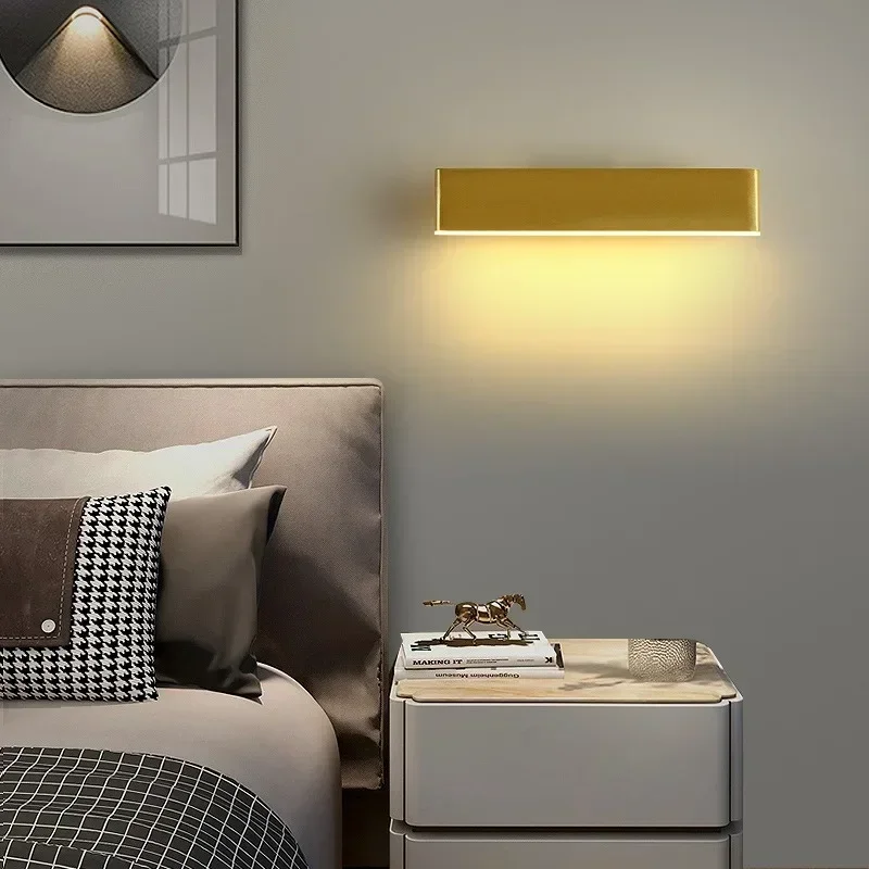 Imagem -03 - Nordic Led Lâmpada de Parede 360 ° Rotatable Criativo Quarto Luzes Cabeceira Leitura Lâmpadas Interior Home Decor Sconces Ajustável