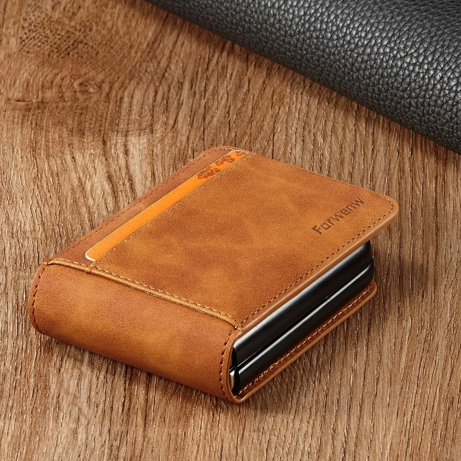 

Ultra Thin Flip Leather Cover For Samsung Galaxy Z Flip 7 Fe 6 5 4 3 Flip7 Flip6 5g Card Solt Holder Wallet Magnetic Phone Case