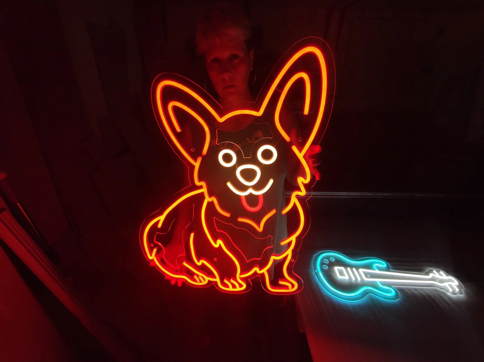

Corgi neon sign, Cute Corgi dog Neon Sign, Animal Neon Decor, Pet Shop Decor , Custom Gift for Pet Lover