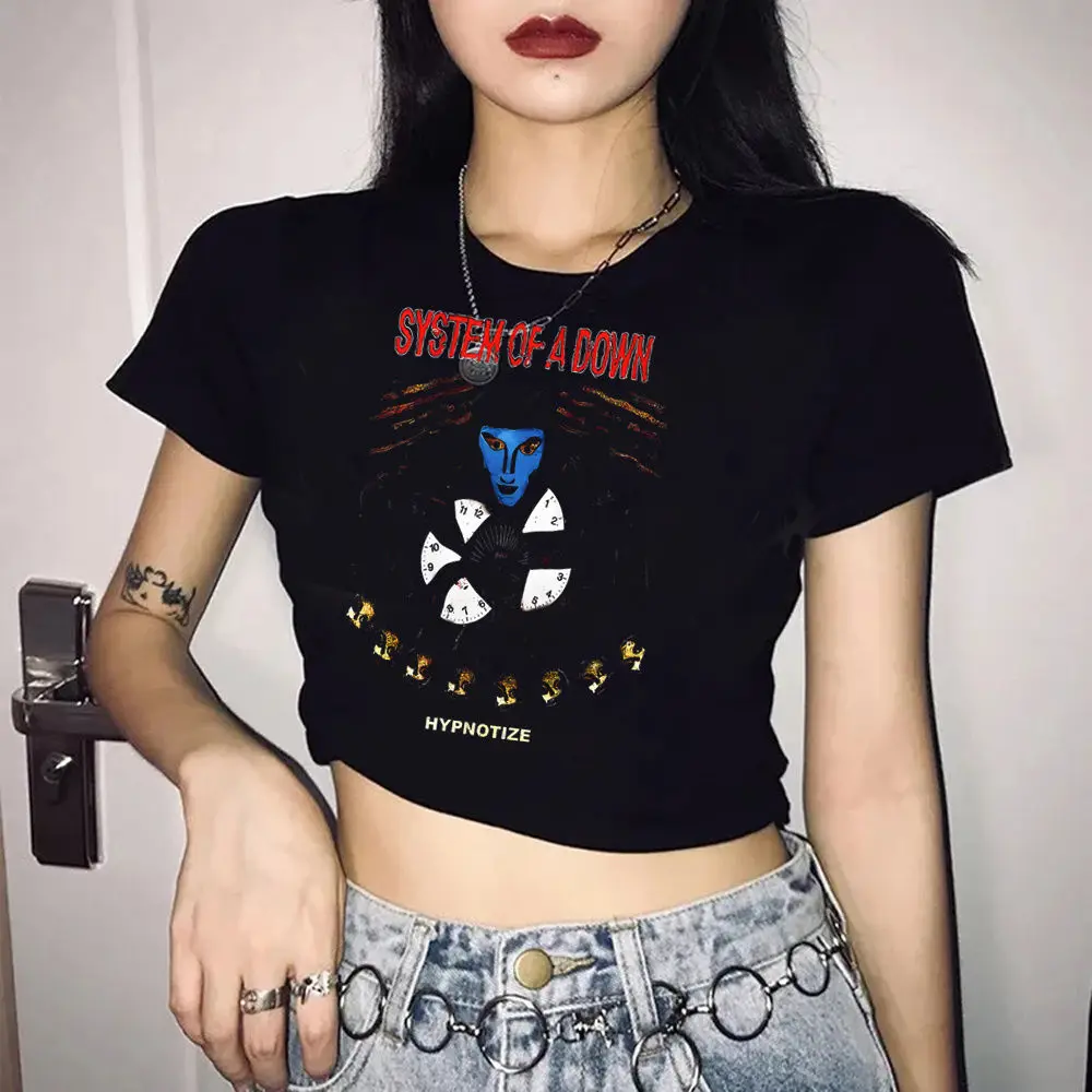 System of a Down Crop-Top, kur – Summer Grunge Clothing Bewertung und Preis