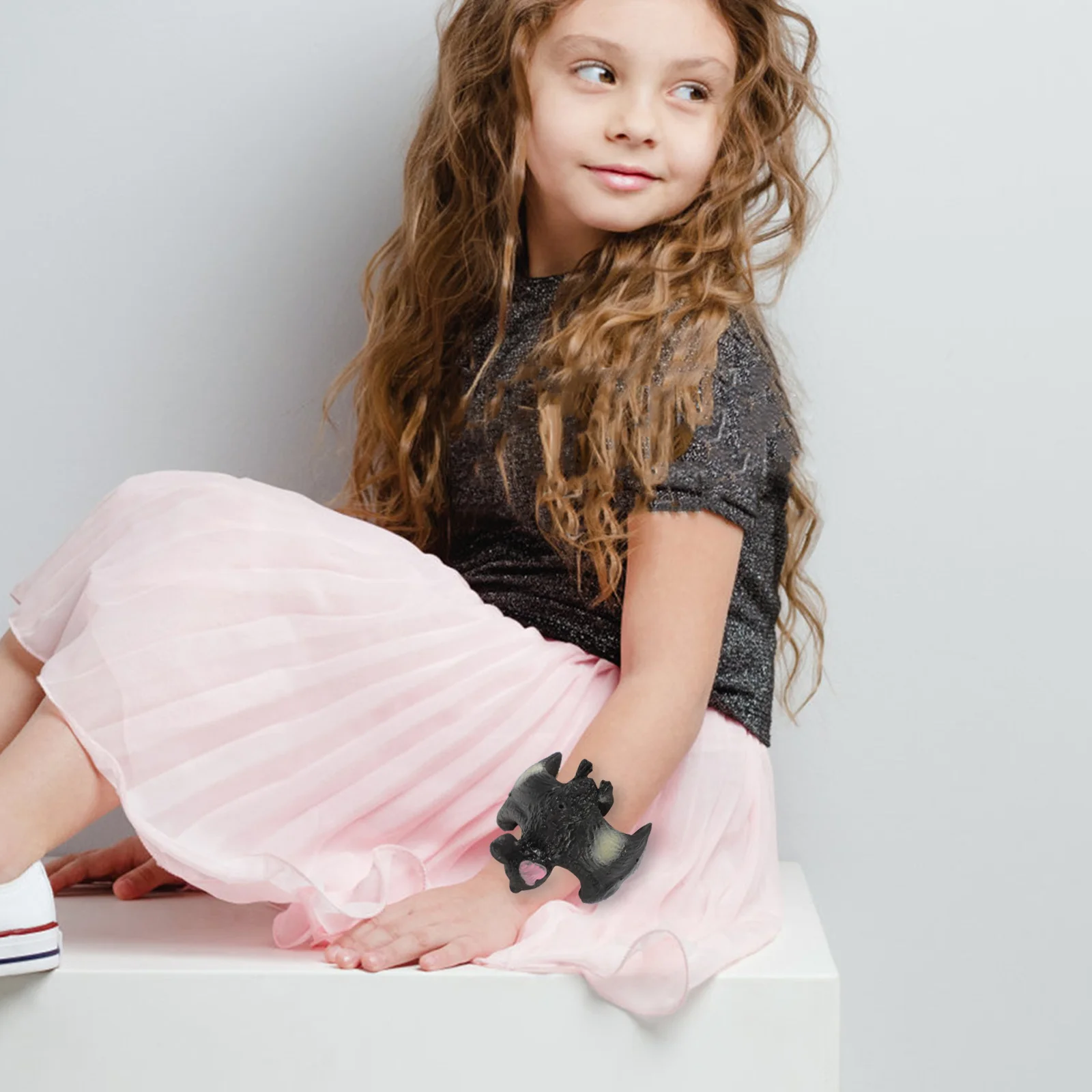 

Lovely Animal Pattern Slap Bracelet Kids Wristbands Tpr Material Durable Non-Fading Party Slap Bands Party Bracelets