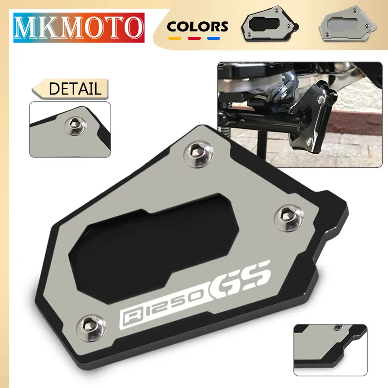 

New Motorcycle Foot Side Stand Kickstand Enlarger Extension Plate For BMW R1200GS LC Adventure 13-18 R1250GS HP Adventure 18-23