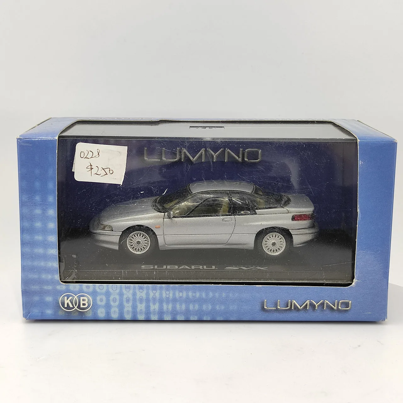 

Paint Surface Defect Box Cracked Diecast NOREV 1:43 Scale Alcyone SVX Silver Alloy Car Model Collectible Toy Gift Souvenir