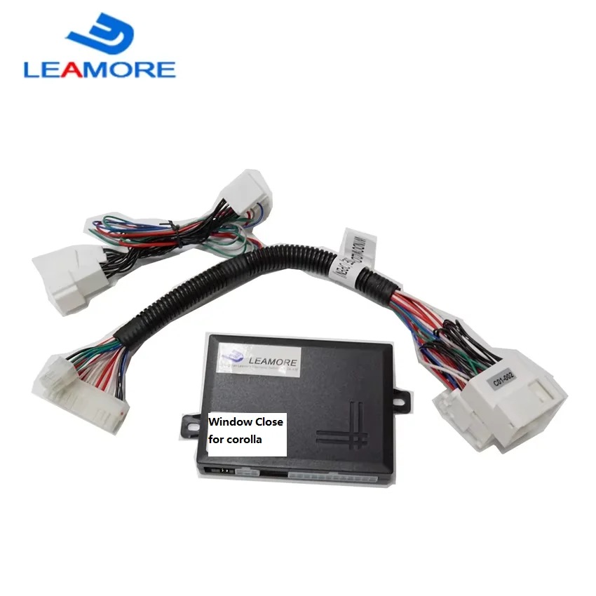 

Canbus Auto Power window roll-up closer 4 windows closing and opening by remote for Corolla(08-14) all socket plug