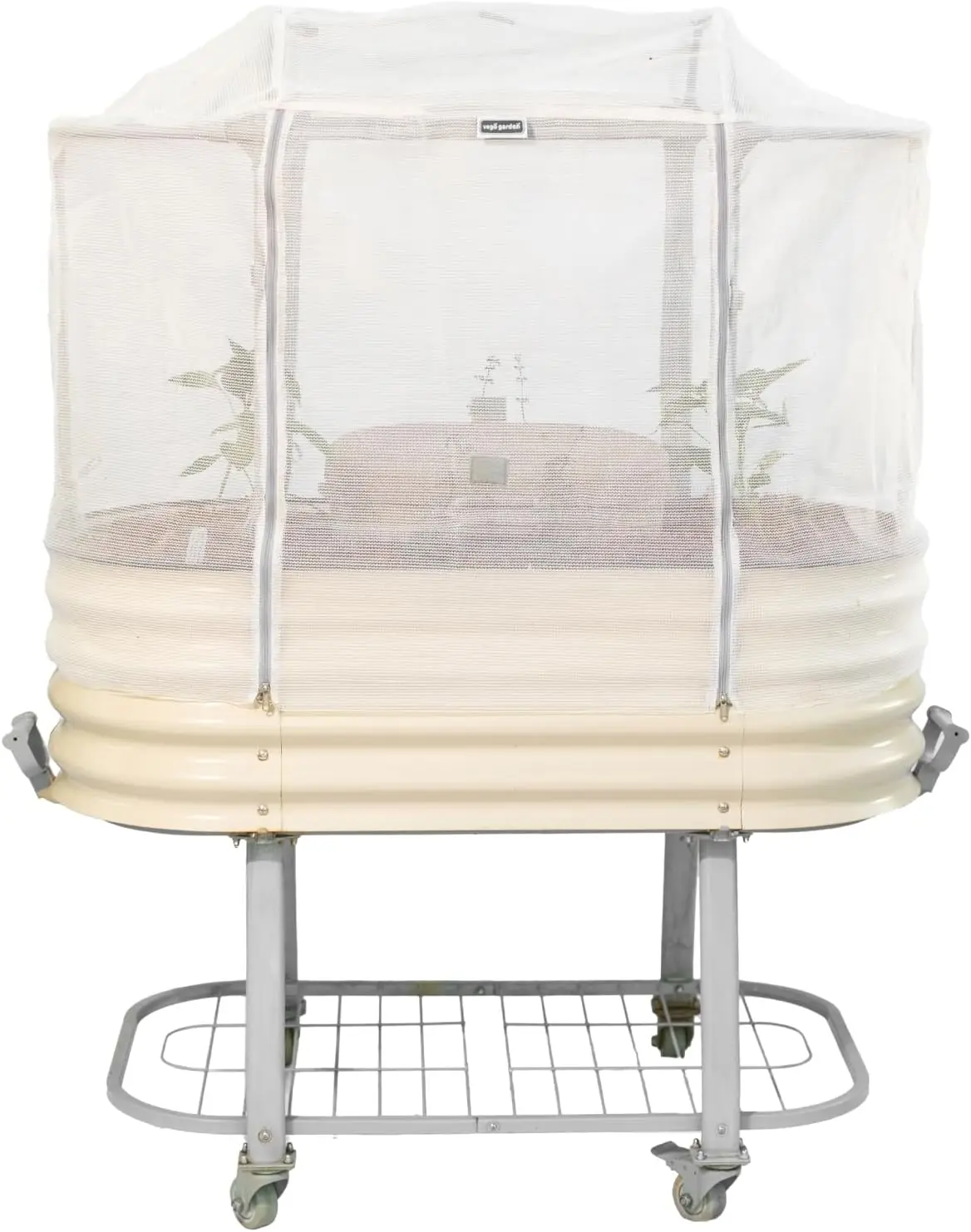 

Cover System for 2.0' x 4.0' Elevated Rolling Garden Bed-S Series
