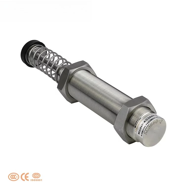 AC 3660 Hydraulic Damper Adjustable Buffer Shock Absorber Stainless Steel for Machinery