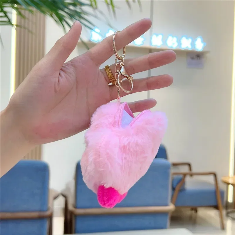 Kawaii Kirby Portemonnee Hanger Cartoon Portemonnee Sleutelhangers Leuke Rugzak Accessoires Hangende Munt Oortelefoon Opbergzakken Geschenken