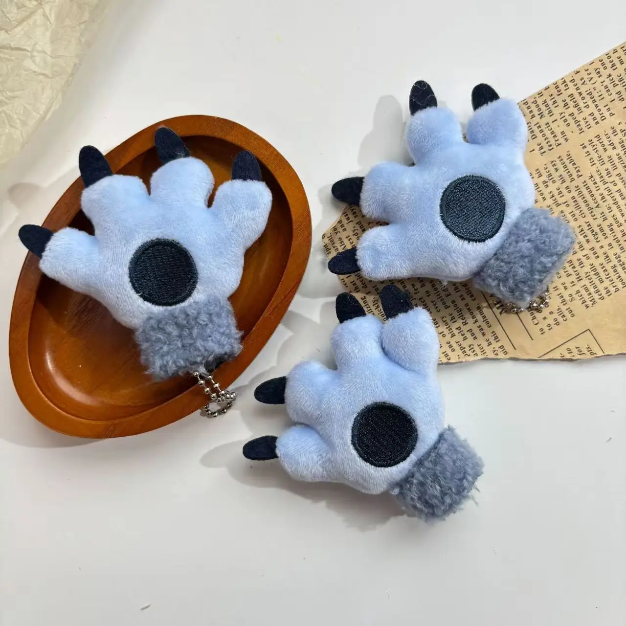 Cartoon Anime Cute Stitch Claw Ciondolo Zaino per bambini Decorazione Portachiavi per bambola Regalo di Natale