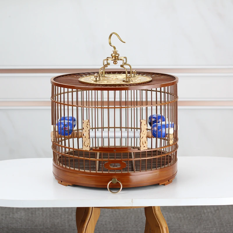 Canary Parrot Bird Cage Protector Carrying Budgie Small Hamster Bird Cage Outdoor Gaiola Para Passaros Decorative Home Cage