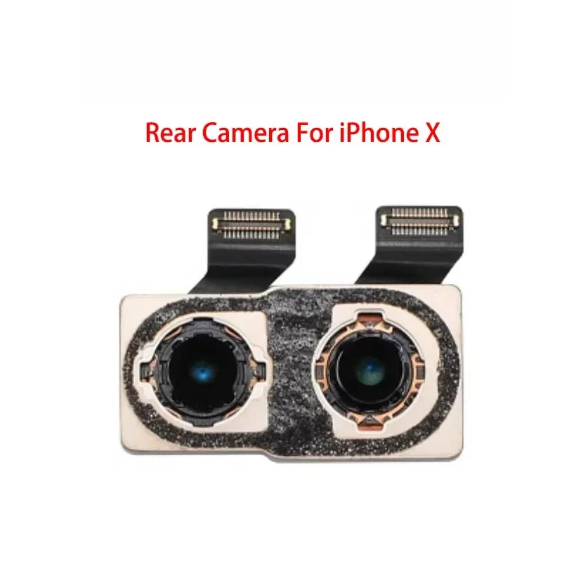 Full No Repaired Back Rear Main Camera Flash Module Sensor Flex Cable For IPhone X XR XS Max