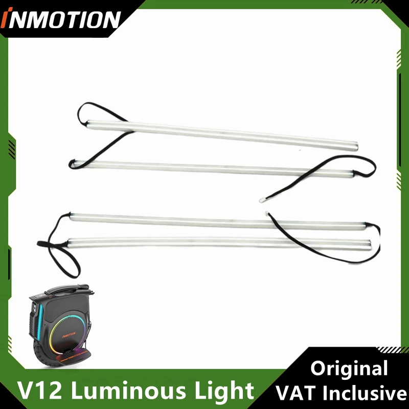 Original Luminous Light Bar for INMOTION V12 Vertical Light Bar And Ring Light Bar V12 Electric Unicycle Accessories