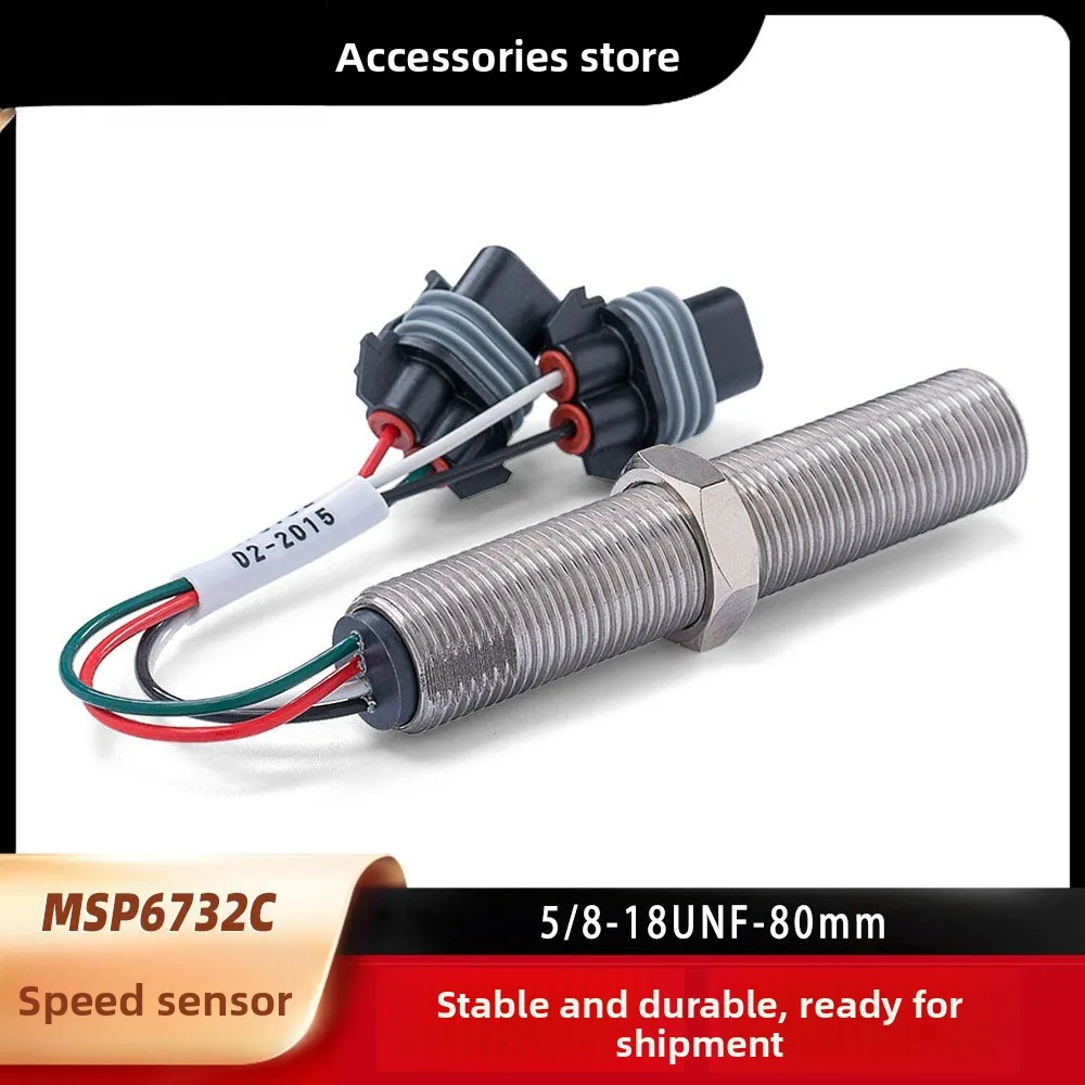 MSP6732 Speed Sensor Diesel Generator Speed Sensor Probe Plug