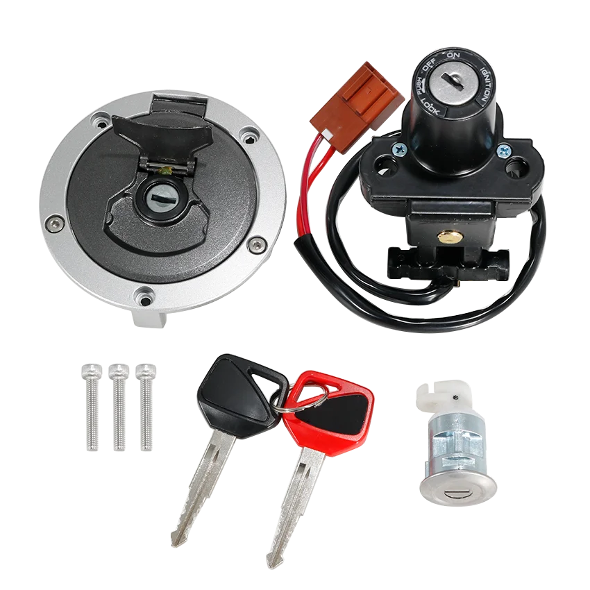 35010-MKS-A02 Motorcycle Fuel Gas Tank Cap Cover Lock Set For Honda CRF1100A  CRF1100D4  CRF1100A4  CRF1100A4 3AC  CRF1100A AC