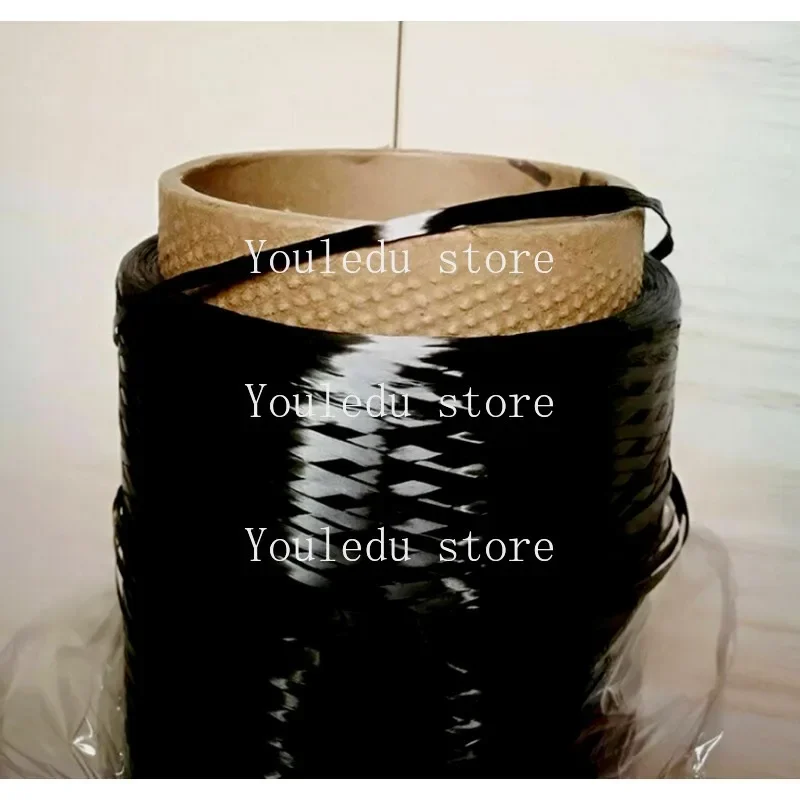 6K 3500MPa Carbon Fiber tow Continuous filament Yarn thread tape