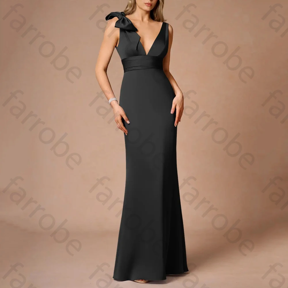 

Элегантные вечерние платья без рукавов с v-образным вырезом, сексуальное длинное платье знаменитостей, изысканные платья высокого качества для выпускного вечера для женщин по индивидуальному заказу