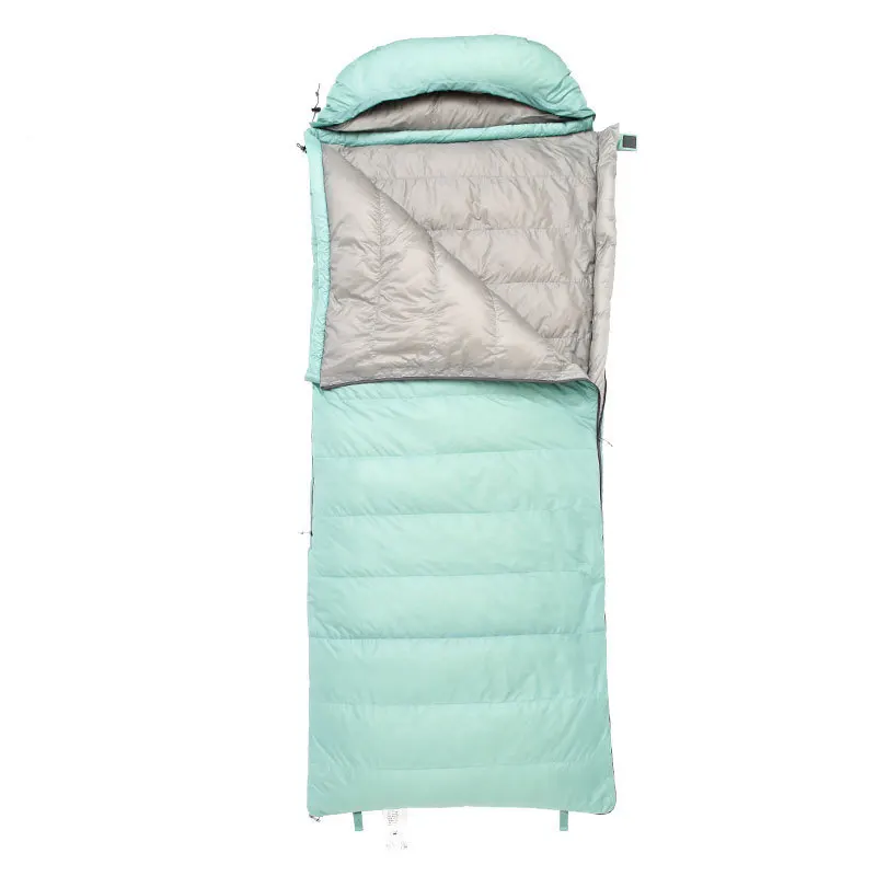 Down sleeping bag winter cold resistant adult thickened warm portable travel camping single outdoor minus 10 degrees