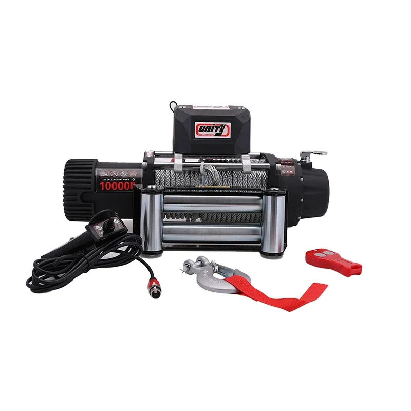 Offroad 4X4 Recovery Winch 24V MANUFACTURER Powerful Heavy Duty Mini 12v Electric Winch Motor For 4x4 Electrical Winches