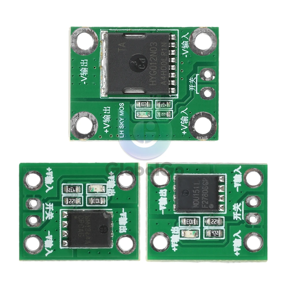20A 50A 100A High Power MOS Trigger Switch Driver Module Field Effect Tube PWM Regulation Elektronische Schakelaar Controle 5-26V