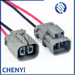 2 Pin 6.3mm series pressure switch plug harness connector MG640188-4 7223-6224-40 For Nissan Hyundai Matrix Elantra Alternator