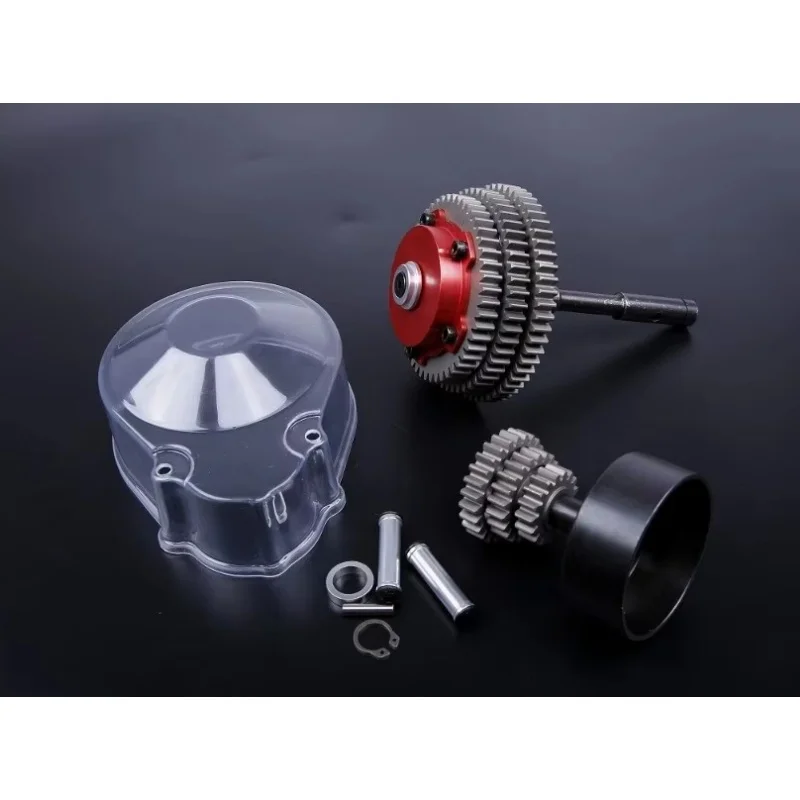 3 Speed Auto Shifting Transmission Gear Kit for 1/5 Scale King Motor Rovan HPI 2WD Buggy Baja 5B 5T 5SC