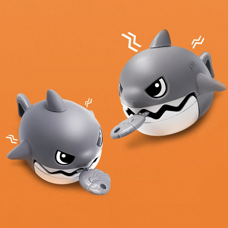 ของเล่นเด็กสร้างสรรค์ สนุกสนาน ฉลามกัดด้าย ดึงเชือก จี้พวงกุญแจ ตกแต่งกระเป๋า ของขวัญงานปาร์ตี้