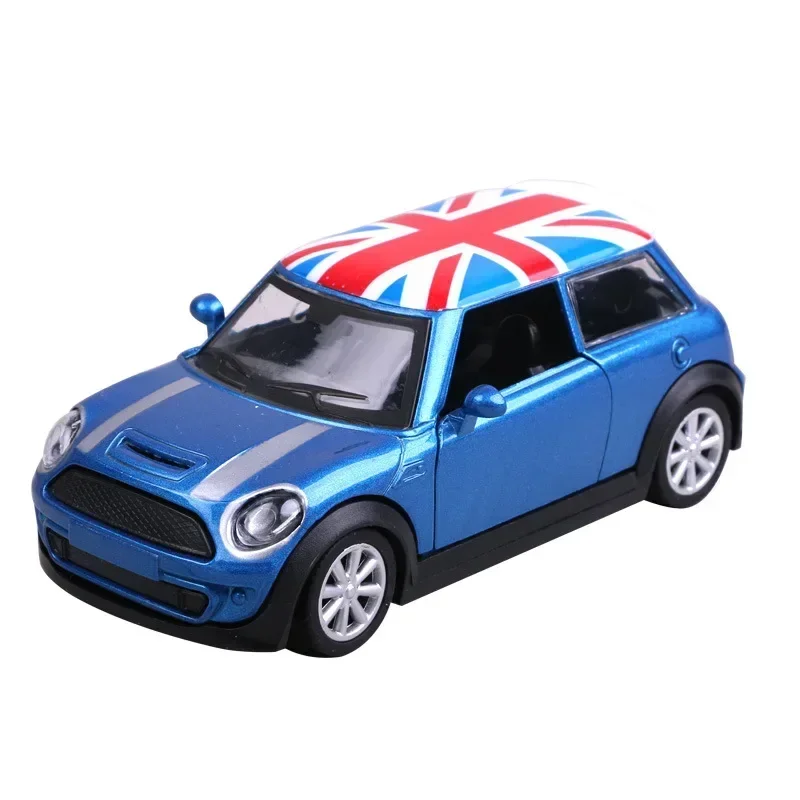 1:36 For BMW MINI COOPER S Alloy Car Model Toy Vehicles Kids Mini Model Toy Pull Back Car Toy Vehicles Miniature Scale Ornament