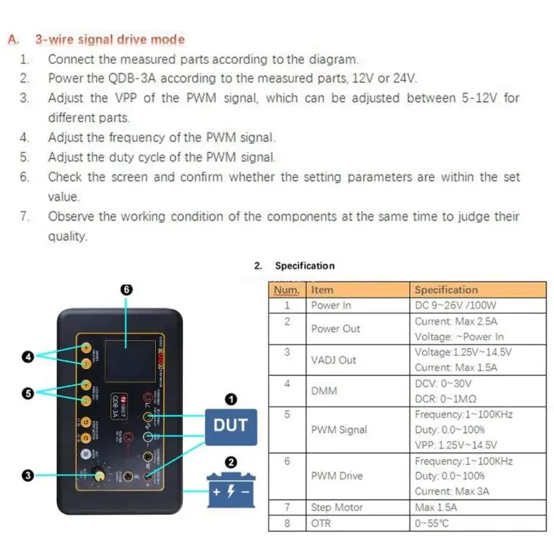 Ignition Coil Test njector Solenoid Idling Motor Instrument Test Dropship