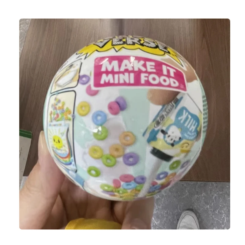 Miniverse Mini Food Mga Zabawka Miniaturowa plastikowa moda Niespodzianka Pudełko z niespodzianką Dziecięce ręcznie robione DIY