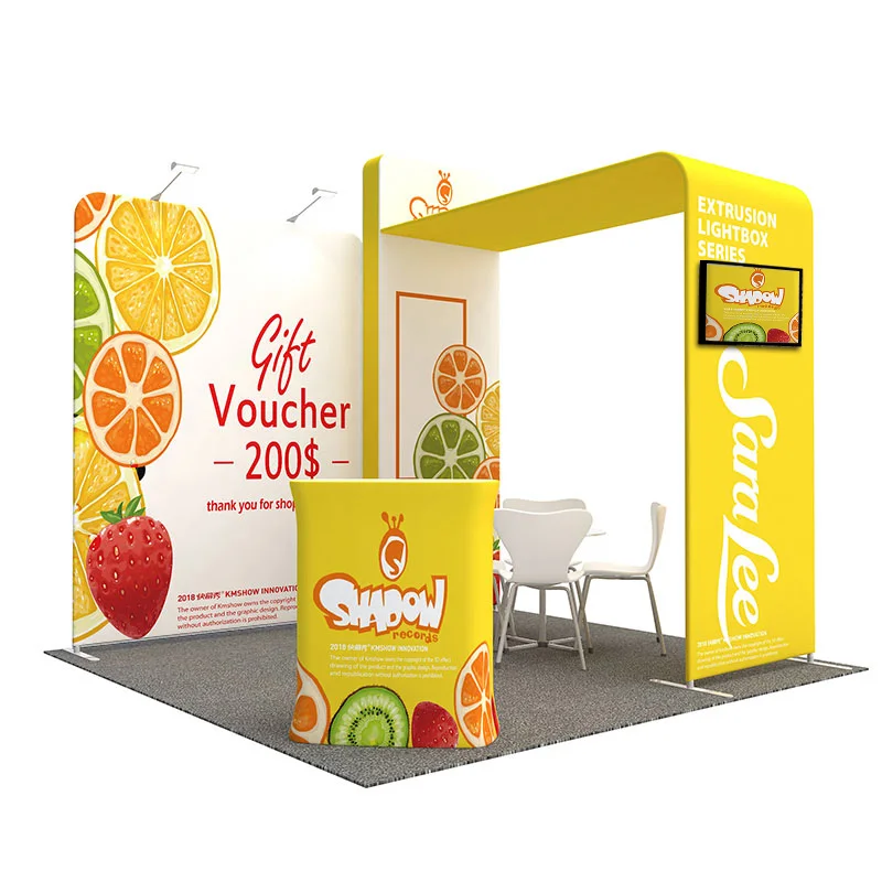 Backdrop Booth Event: The Ultimate Guide to Choosing and Using a Customizable 10x10ft Pop-Up Fabric Booth