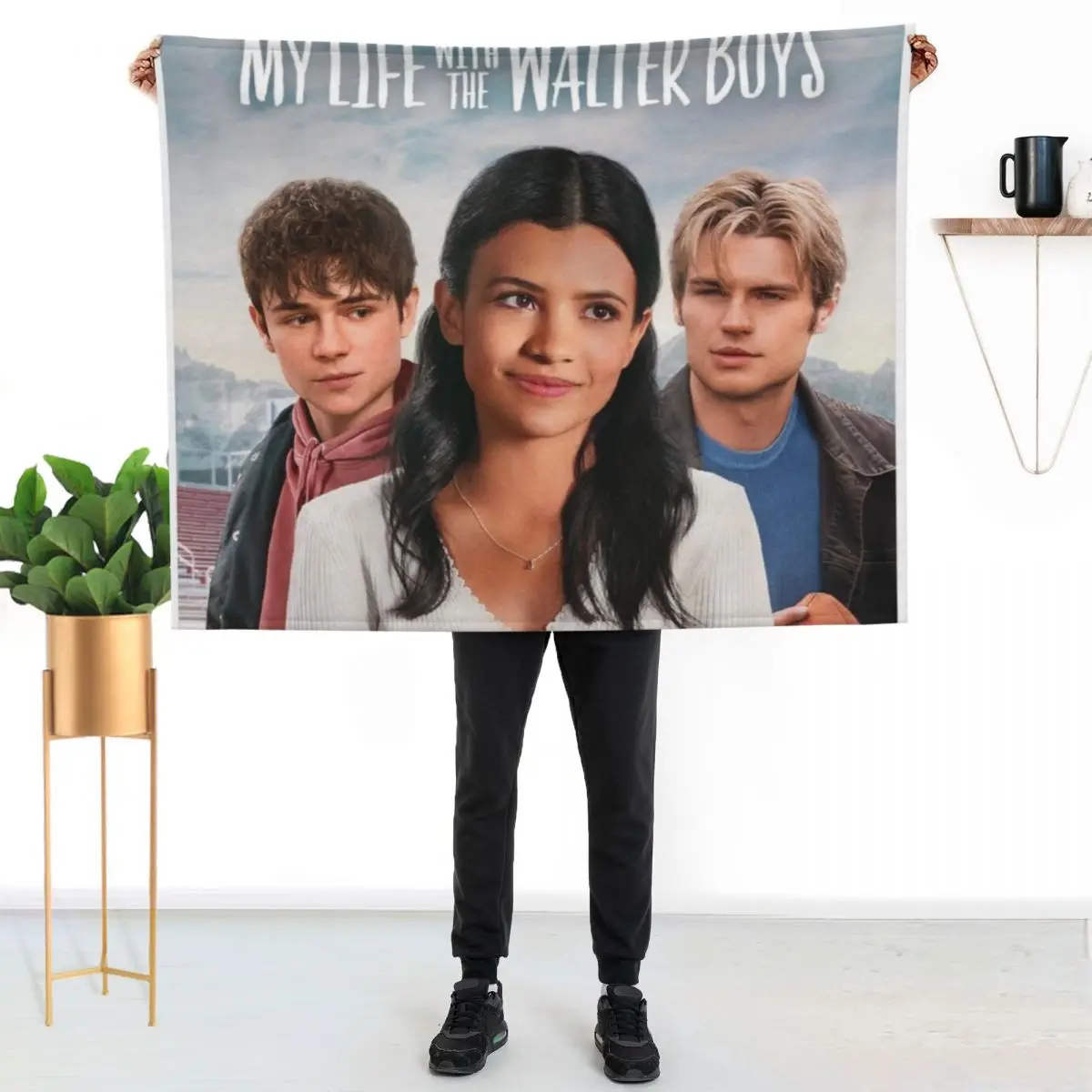 

My Life with the Walter Boys Throw Blanket Warm Napping Blanket for Office Couch Bed