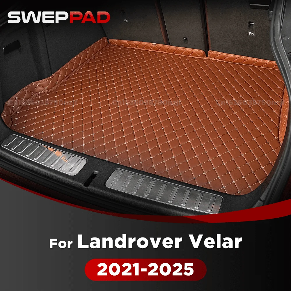 

Для Landrover Velar 2021-2025 24 23 22 3D коврик в багажник автомобиля, коврик для багажника, аксессуары для интерьера, чехол