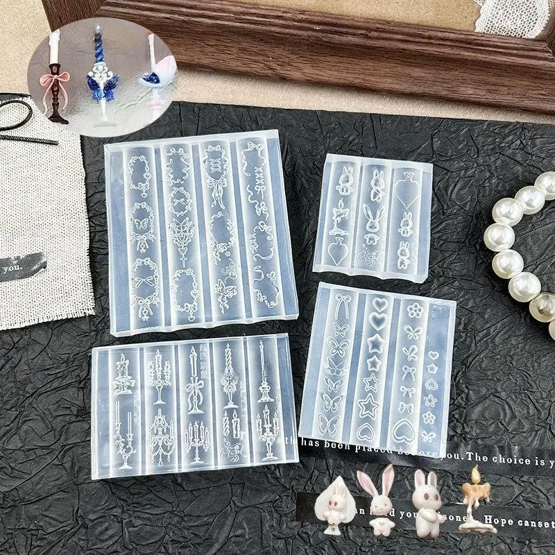 Bowknot فراشة زهرة 3D سيليكون مسمار العفن النمط الصيني الإغاثة مانيكير قوالب تصميم أداة DIY مسمار الفن الديكور #5