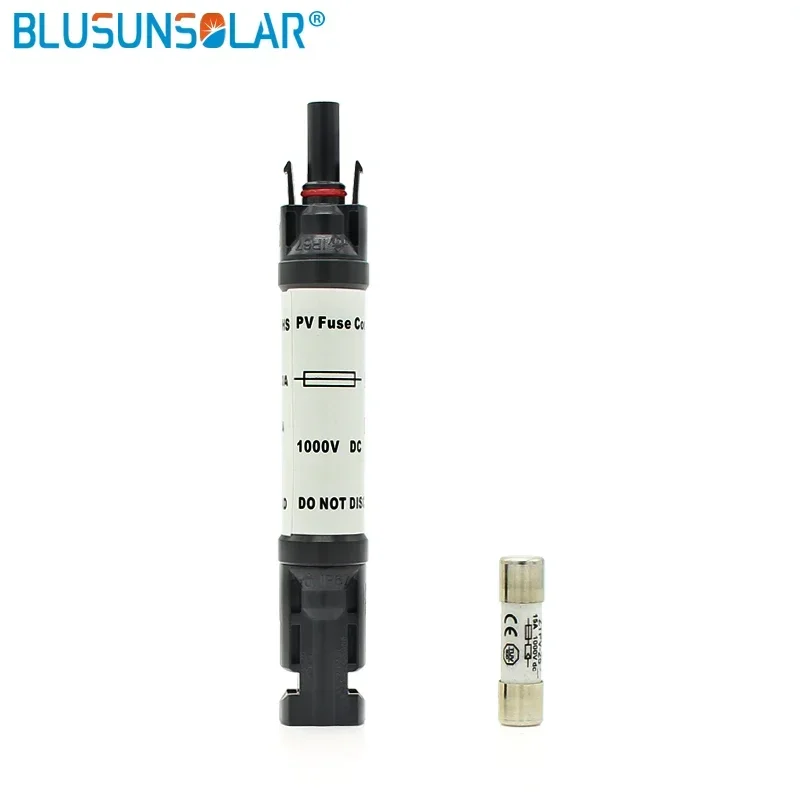 Imagem -03 - Solar pv Fusíveis Conector em Linha Ip67 à Prova d Água Fusível Proteção Suporte Sobretensão 1000vdc 1a30a 100 Conjuntos por Lote