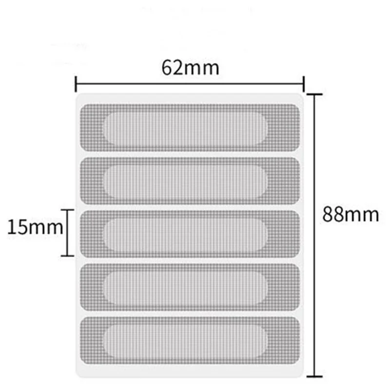 防虫スクリーン,窓用粘着テープ,5個