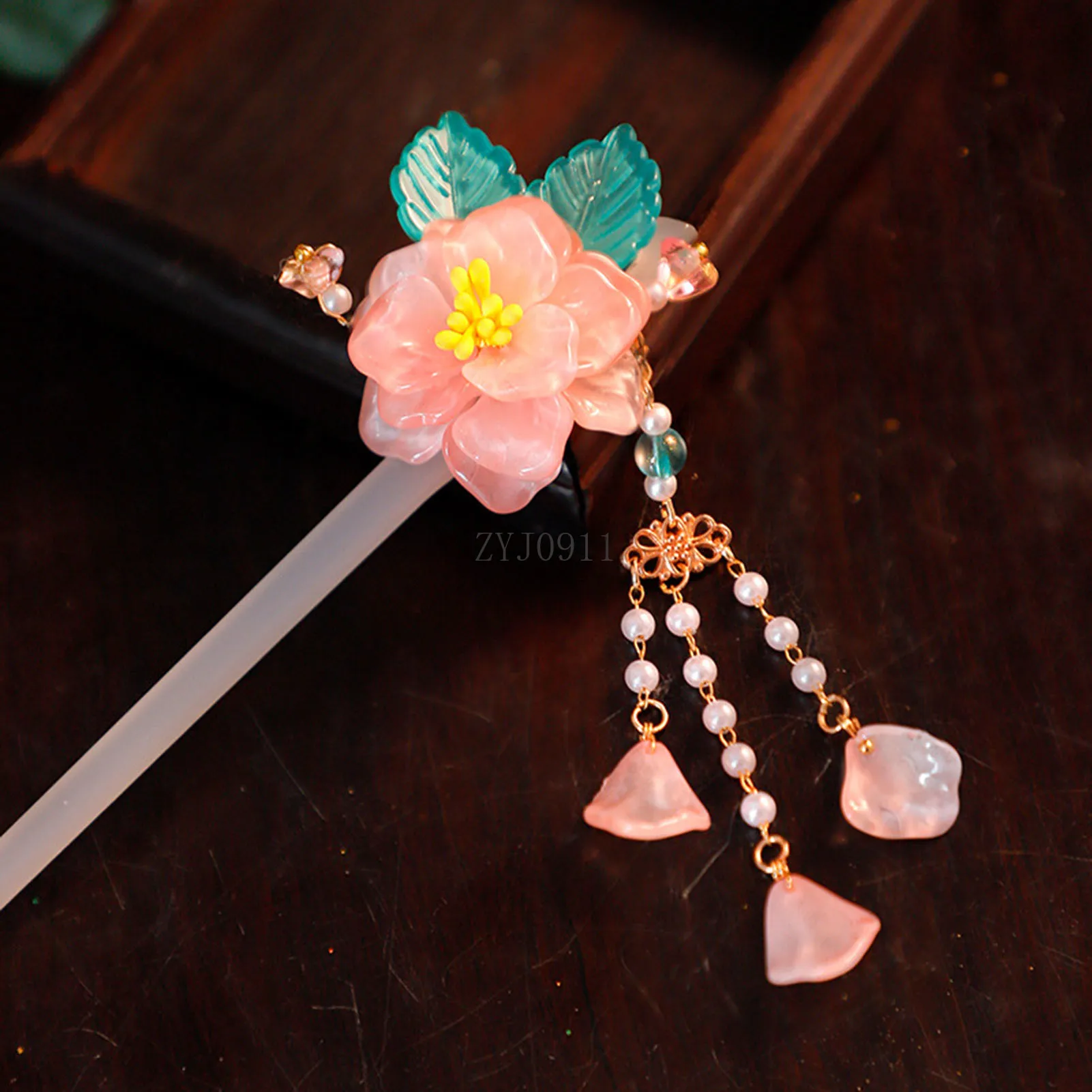 Épingle à cheveux à franges Hanfu chinois vintage pour femmes, coiffure, bijoux, accessoires