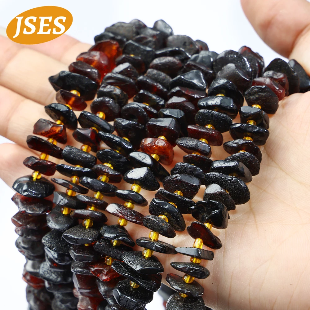 

Natural Blood Amber Raw Beads Irregular Shape Spacer Loose Stone Beads for Jewelry Making DIY Bracelet Necklace Charms Gemstone